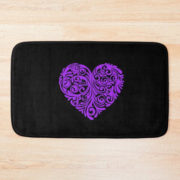 Item preview, Purple Filigree Heart designed and sold by Black-Orc.