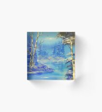 Colours of Winter Acrylic Block