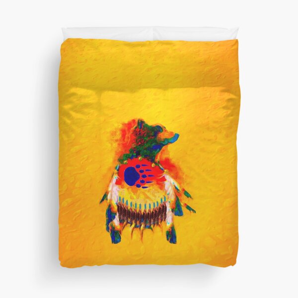 Bear Warrior Duvet Cover