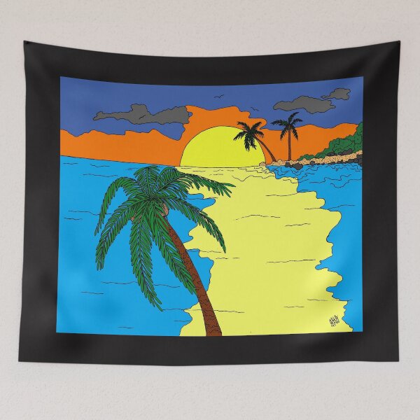 Item preview, Sunset Island designed and sold by Jacklyn G.  Jones.