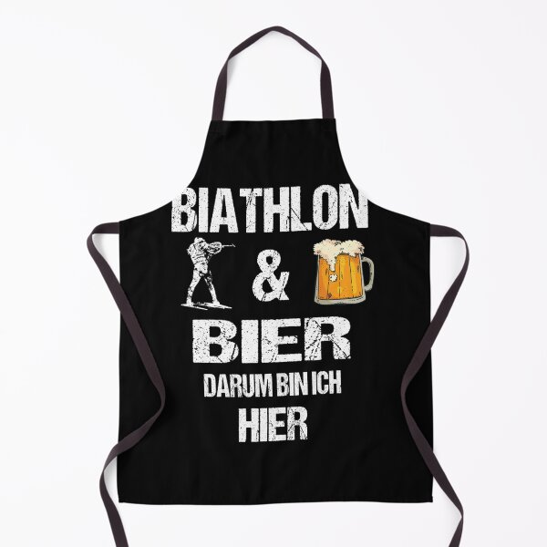 Item preview, Biathlon And Beer That's Why I'm Here Classic T-Shirt designed and sold by rosebell76.