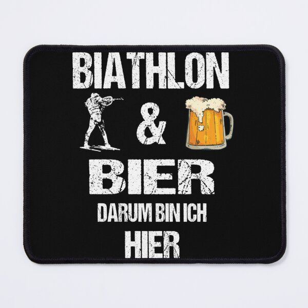 Item preview, Biathlon And Beer That's Why I'm Here Classic T-Shirt designed and sold by rosebell76.