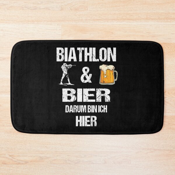 Item preview, Biathlon And Beer That's Why I'm Here Classic T-Shirt designed and sold by rosebell76.