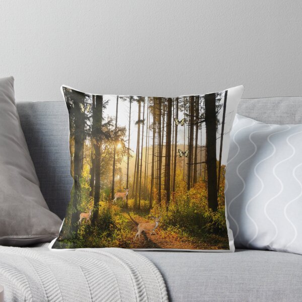 Item preview, Deers and Butterflies in te Deep Forest designed and sold by Lololingyou.