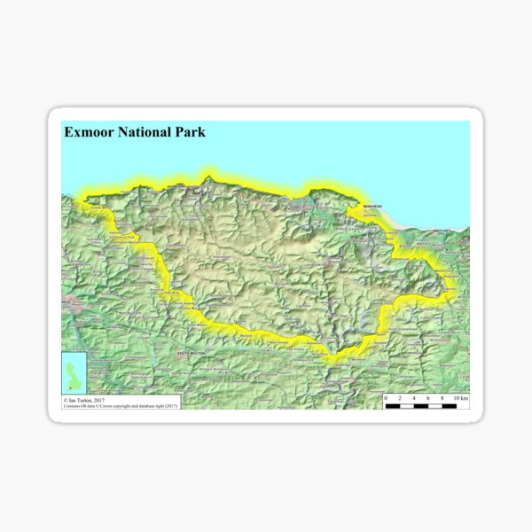 Item preview, Exmoor National Park designed and sold by ianturton.