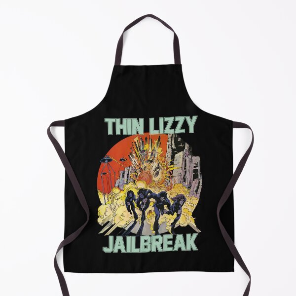 Item preview, Great Model Thin Lizzy Jailbreak Explosion Vintage Black Print First Logo Sweatshirt designed and sold by Schiller2003.