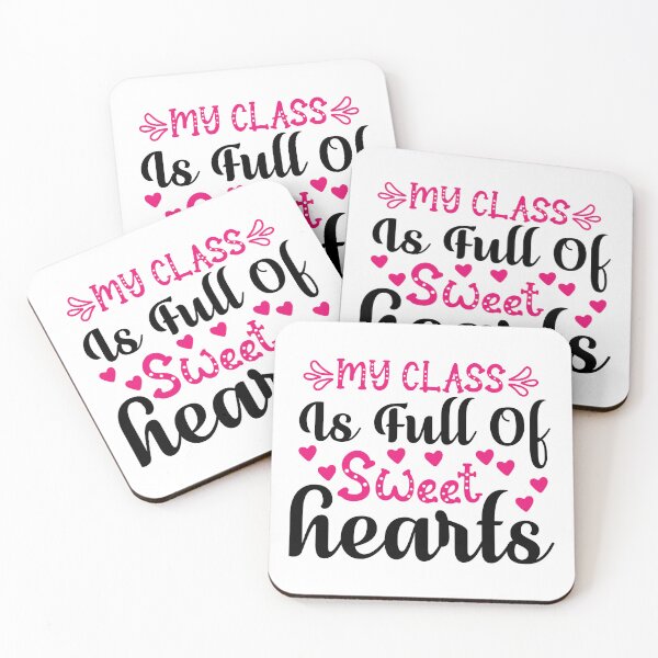 Item preview, My Class is Full of Sweet Hearts designed and sold by AdventArt.
