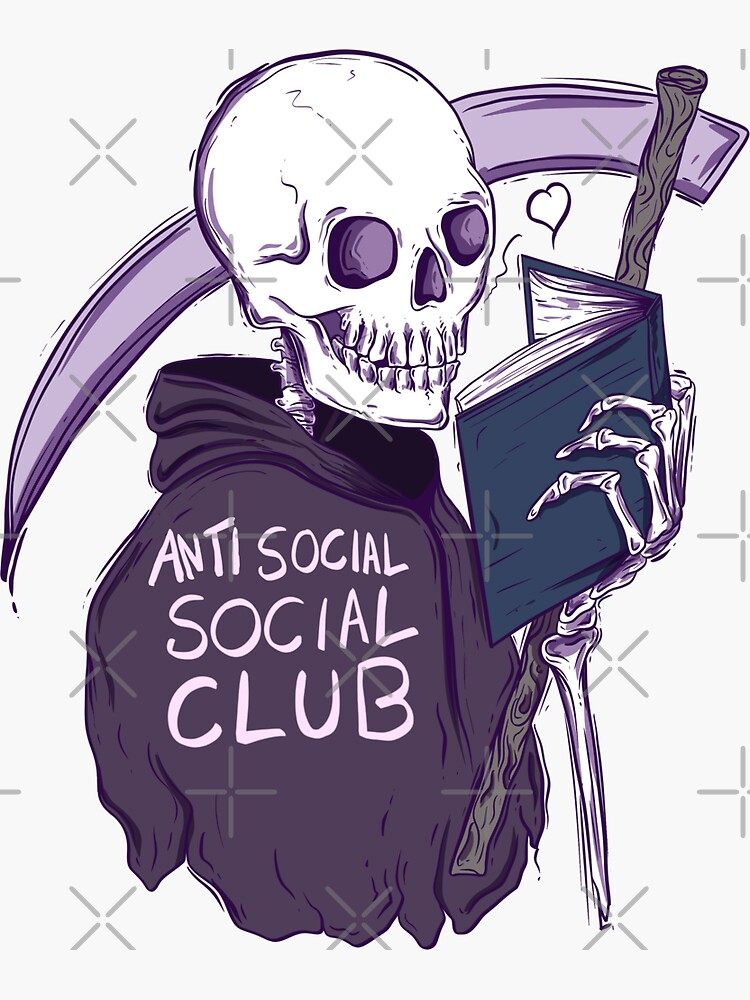 Purple anti social discount club