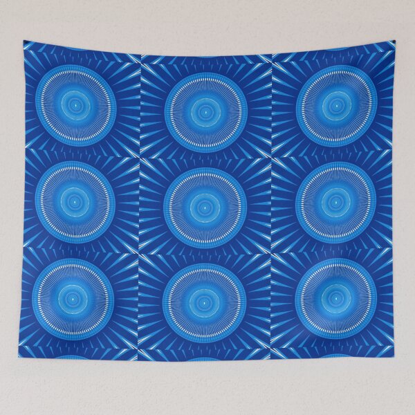 Item preview, Striped Mandala Pattern designed and sold by MarfffaArt.