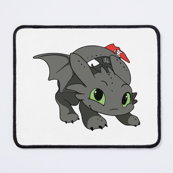 Item preview, Happy Baby Dragon, Toothless, cartoon dragon night fury, how to train your dragon  designed and sold by Prime_Store.