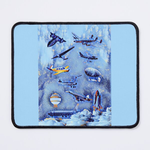 Item preview, Blue Skies & airships designed and sold by PlaneNsimple.
