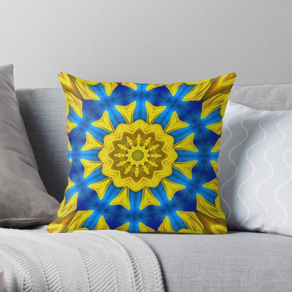 Un girasol para Mariúpol Cojín
