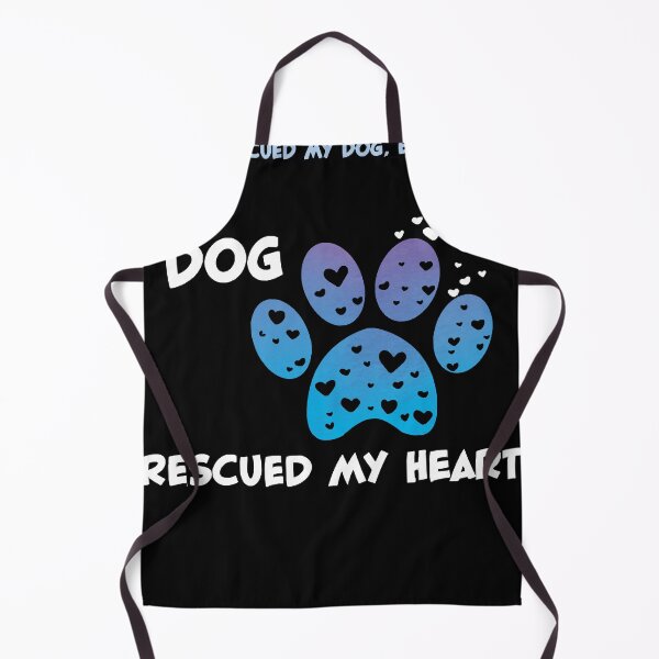 Item preview, My Rescue Dog Rescued My Heart T-Shirt designed and sold by montagu1384.