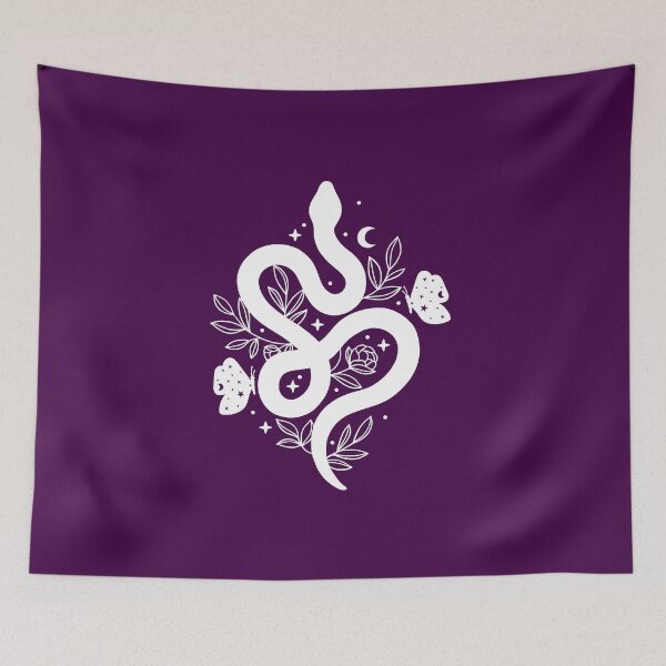 Item preview, Celestial Snake - Serpent Illustration designed and sold by Hoetoons.