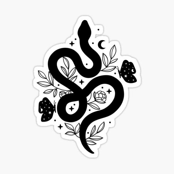 Cute black  Sticker for Sale by Hoetoons