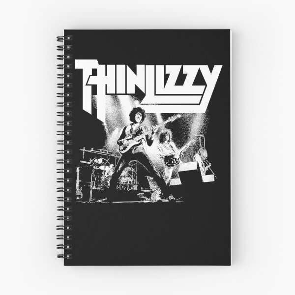 Artikelvorschau, Vintage dünne Lizzy schwarz Retro 1970er Band Unisex entworfen und verkauft von Schiller2003.