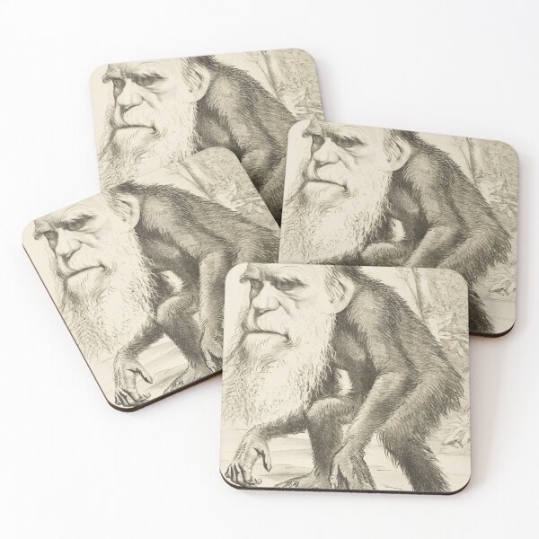 Item preview, Editorial Cartoon Depicting Charles Darwin As An Ape 1871 designed and sold by OnlyC.