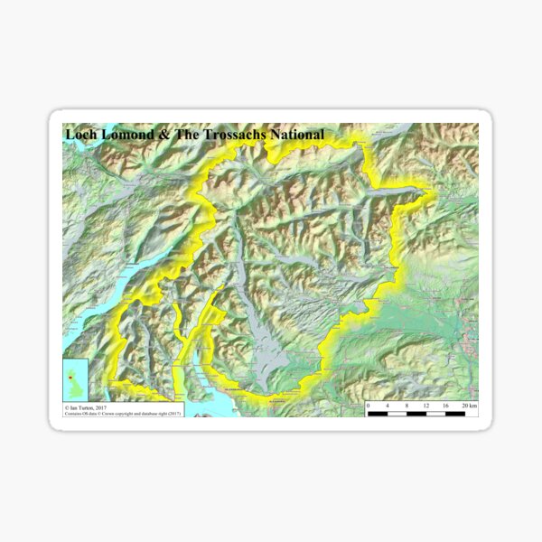 Item preview, Loch Lomond & The Trossachs National Park designed and sold by ianturton.