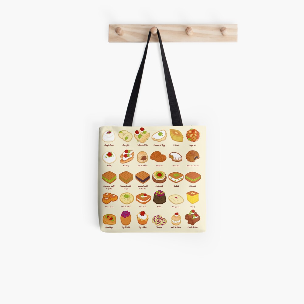 Baklawa & Halawa Tote Bag