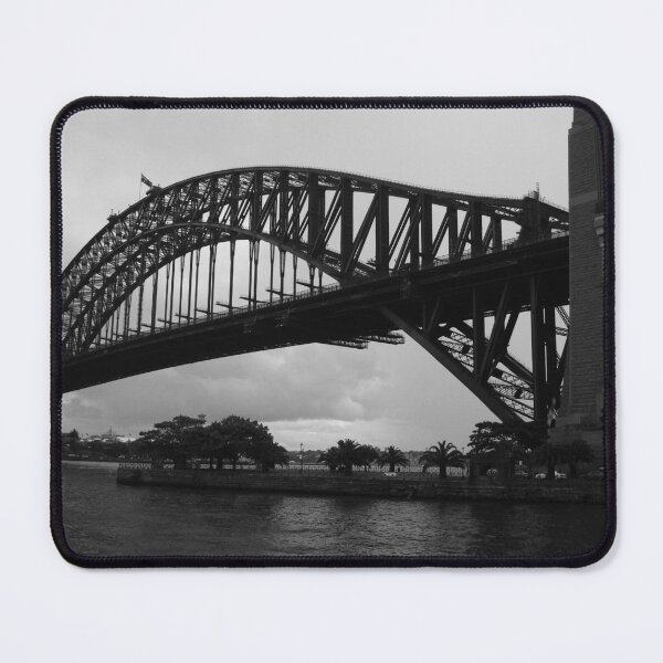 Item preview, Sydney Harbour Bridge Black and White designed and sold by smh2.