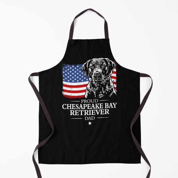 Item preview, Proud Chesapeake Bay Retriever Dad America Flag Patriotic Dog designed and sold by dogarts.