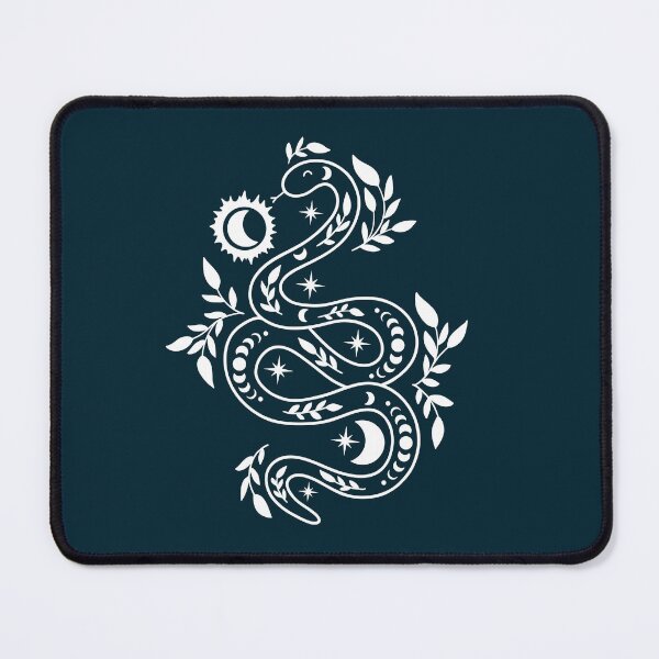 Item preview, Celestial Snake - Serpent Illustration designed and sold by Hoetoons.