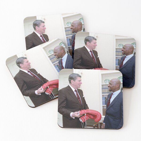 Item preview, Marvin Hagler in the Oval Office designed and sold by OnlyC.