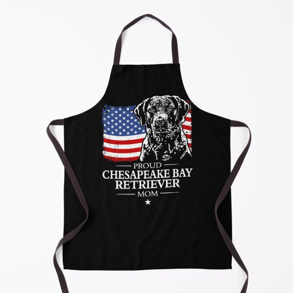 Item preview, Proud Chesapeake Bay Retriever Mom America Flag Patriotic Dog designed and sold by dogarts.