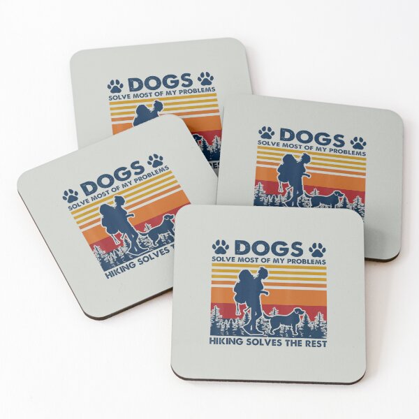 Item preview, Dogs Solve Most My Problems  designed and sold by cocanut.
