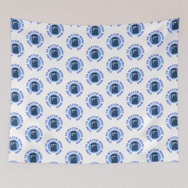 Item preview, Time To Watch More Who designed and sold by AmeliaIsabel.