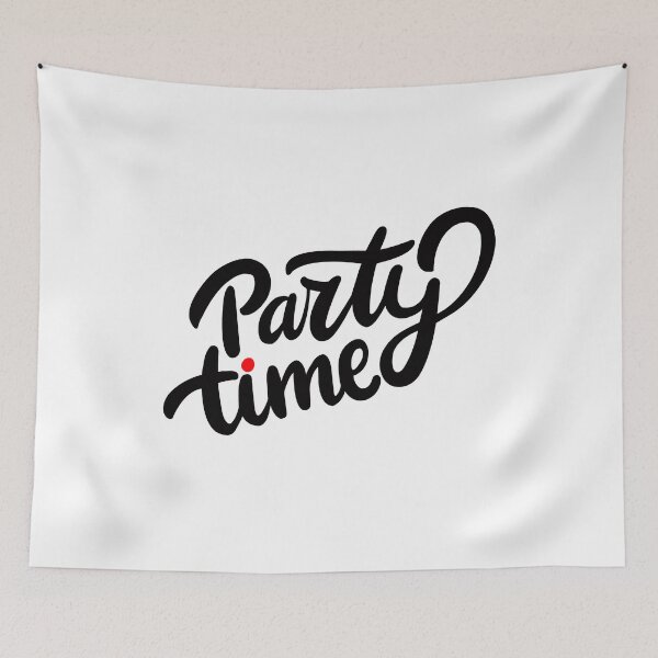 Item preview, T-shirts for boys and girls who loves party printed with party time designed and sold by LTMARKETING.