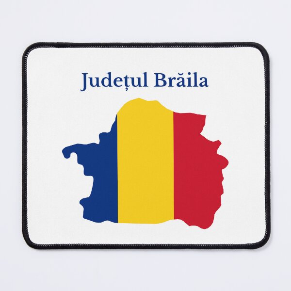 Item preview, Braila County Map Design, Romania. designed and sold by marosharaf.