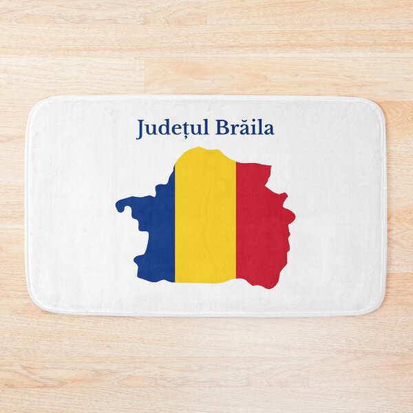 Item preview, Braila County Map Design, Romania. designed and sold by marosharaf.
