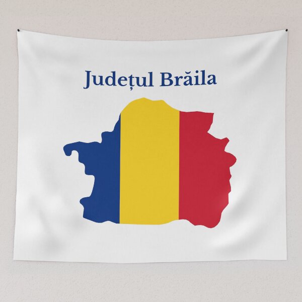 Item preview, Braila County Map Design, Romania. designed and sold by marosharaf.