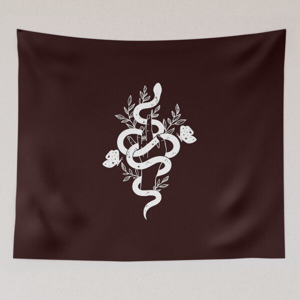 Item preview, Celestial Snake - Serpent Illustration designed and sold by Hoetoons.