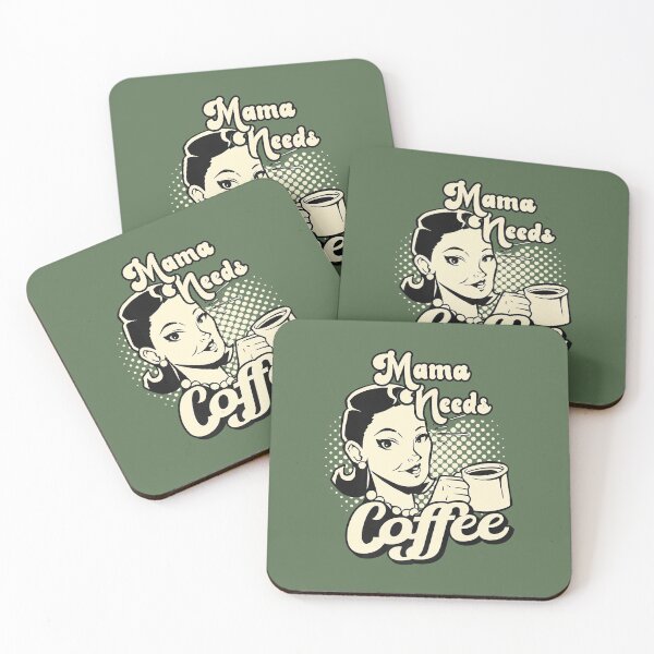 Item preview, Mama Needs Some Coffee  designed and sold by cocanut.