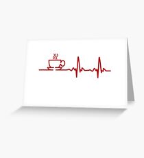 Heartbeat Greeting Cards Redbubble