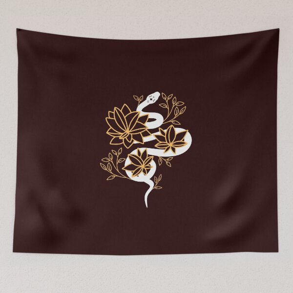 Item preview, Celestial Snake - Serpent Illustration designed and sold by Hoetoons.