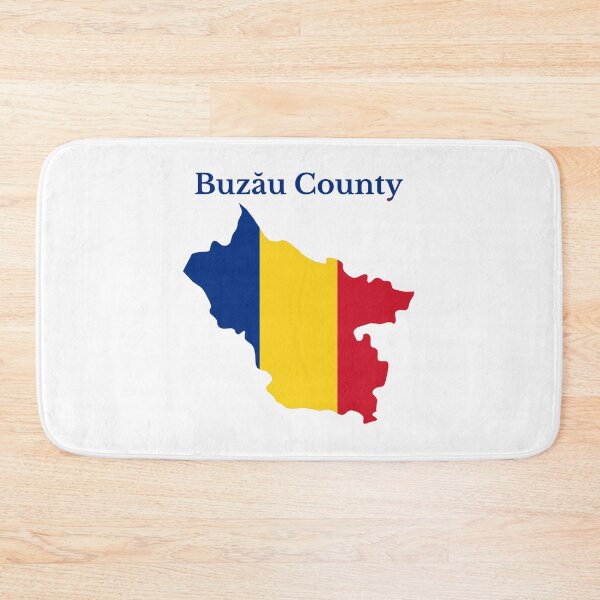 Item preview, Buzau County Map Design, Romania. designed and sold by marosharaf.
