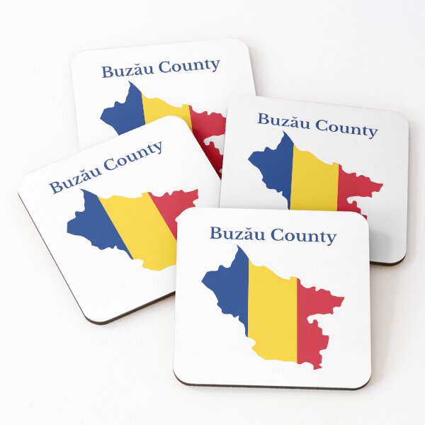Item preview, Buzau County Map Design, Romania. designed and sold by marosharaf.