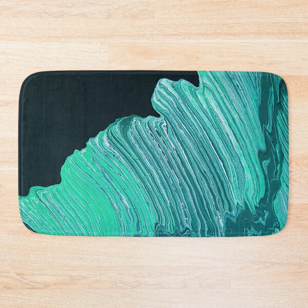 Item preview, Green Coastal Boho Abstract Pattern	 designed and sold by LusDigiArt.