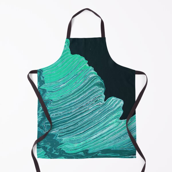 Item preview, Green Coastal Boho Abstract Pattern designed and sold by LusDigiArt.