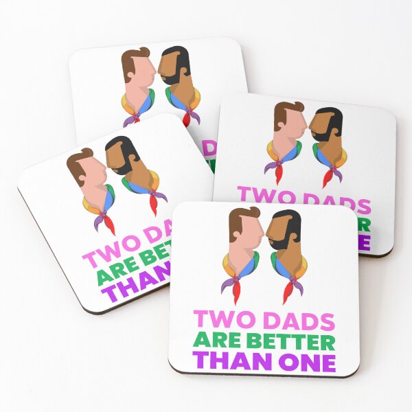 Item preview, Two Dads Are Better Than One designed and sold by QueerZone0.