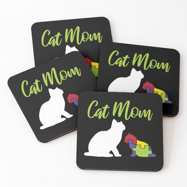 Item preview, Autism Awareness Cat Aspergers Mom Down Syndrome designed and sold by FreDricKawillia.