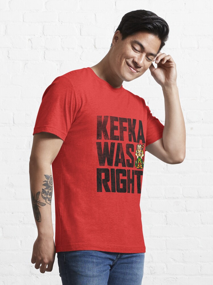 Alternate view of Kefka Was Right Essential T-Shirt