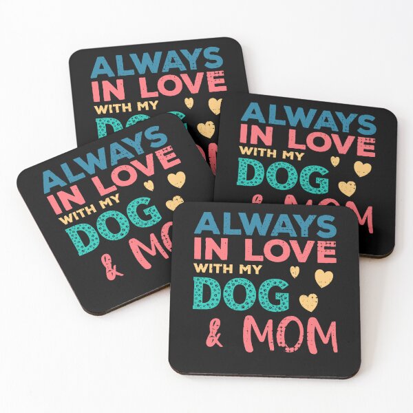 Item preview, Always in love with my dog and my mother designed and sold by VitoTDesign.