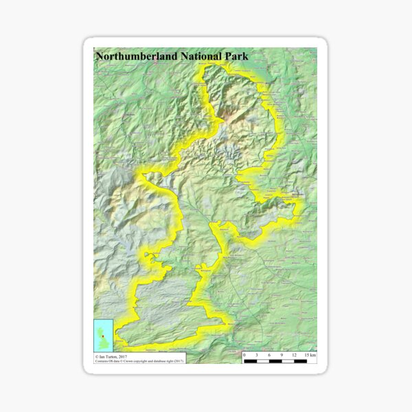 Item preview, Northumberland National Park designed and sold by ianturton.