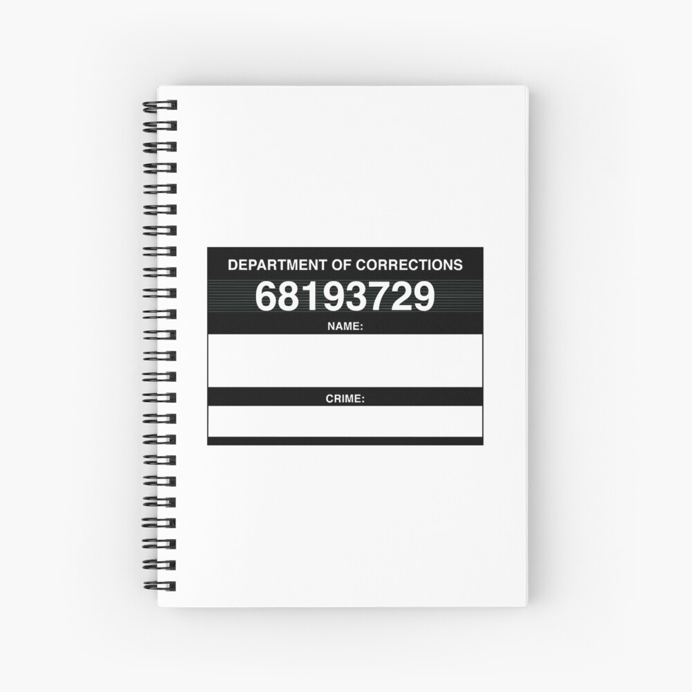 Mugshot Board CUSTOMIZABLE!  | Sticker