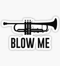 Pegatina Blow Me Trompeta