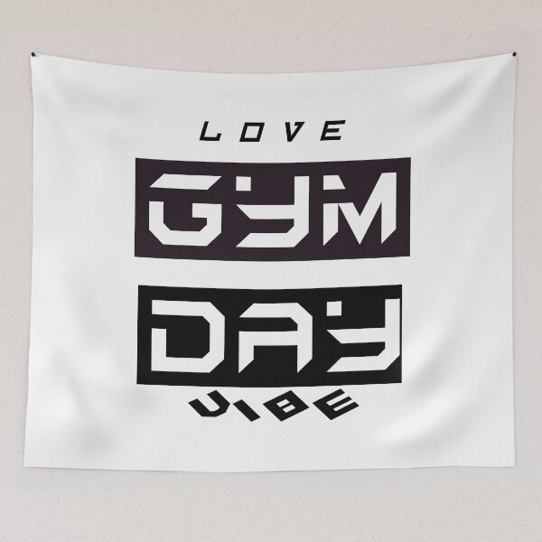 Item preview, GYM DAY VIBES  designed and sold by Axeel.art.